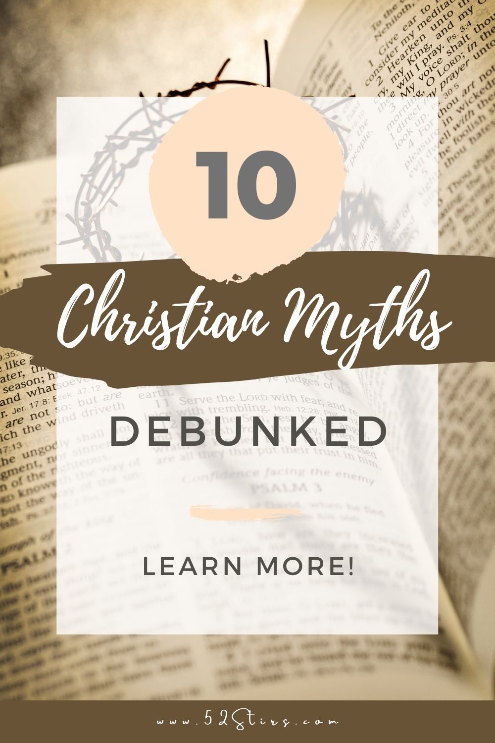 10 Myths about Christians and Christianity - 52StirsLounge